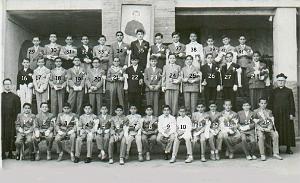 COMMUNIONS ORAN DU PATRONAGE ORAN DE LA JUS SAINT LOUIS  1955